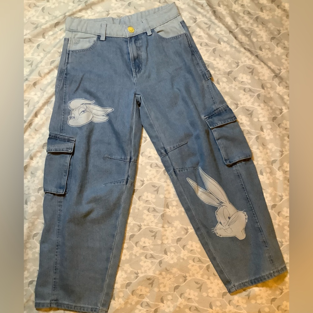 Justice Light Blue Girls Denim Jeans